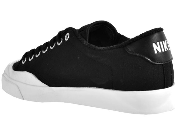 fragment design x Nike All Court Low – Black Canvas