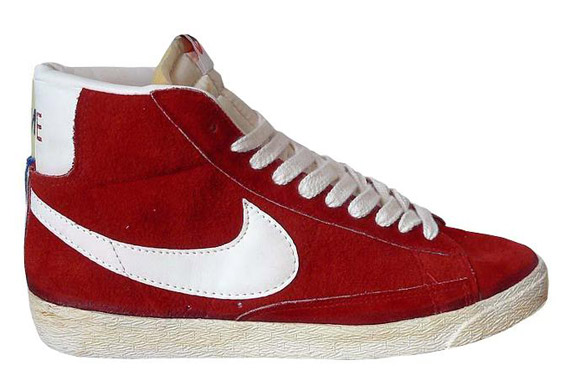 Nike Blazer High Suede Vintage - Varsity Red + Varsity Royal ...