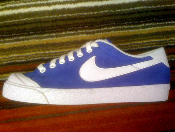 Nike All Court Low Canvas Blue