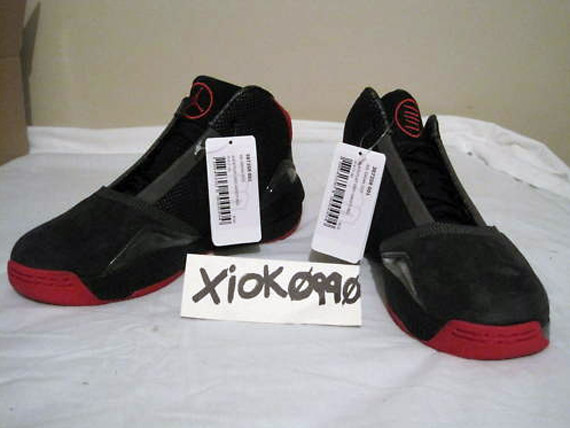 Air Jordan 2010 Black Red Windowless Sample Available 1
