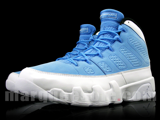 air-jordan-ix-white-university-blue-patent-1 Air Jordan Ix White University Blue Patent 1