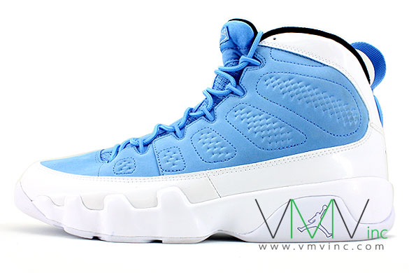 air-jordan-ix-white-university-blue-unpowder-03 Air Jordan Ix White University Blue Unpowder 03
