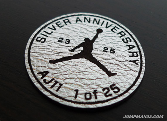 Air Jordan XI (11) 25th Anniversary - 25 Random Pairs Circulated with Embroidered Jumpman 