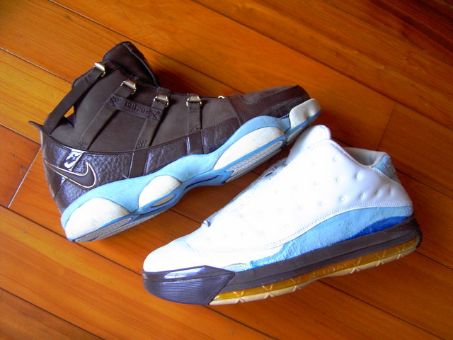 Air Jordan Xiii Lebron Iii Soleswap 111