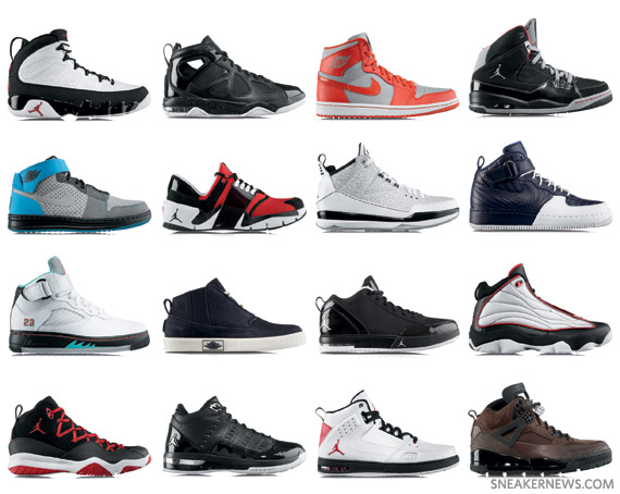 Jordan Brand - Fall 2010 Footwear Lookbook