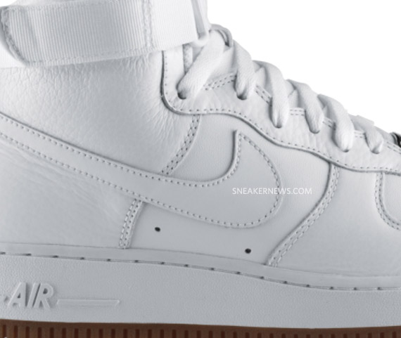 Nike Air Force 1 High - White - Sport Red - Gum | July 2010