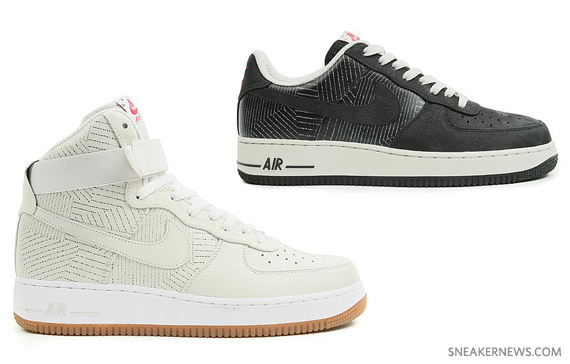 Nike Air Force 1 Low + High - Pinstripes Pack - SneakerNews.com