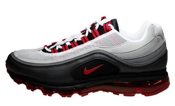 Nike Air Max 24-7 Black - Grey - Varsity Red - SneakerNews.com