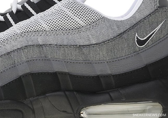 Nike Air Max 95 - Black - Grey - White | JD Exclusive