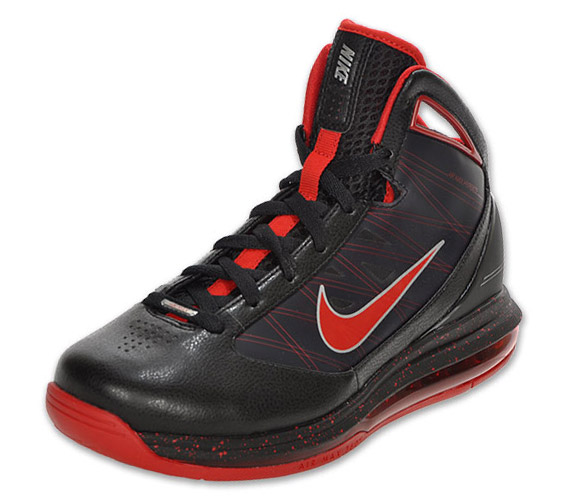 Nike Air Max Hyperize – Black – Sport Red – Metallic Silver | Available