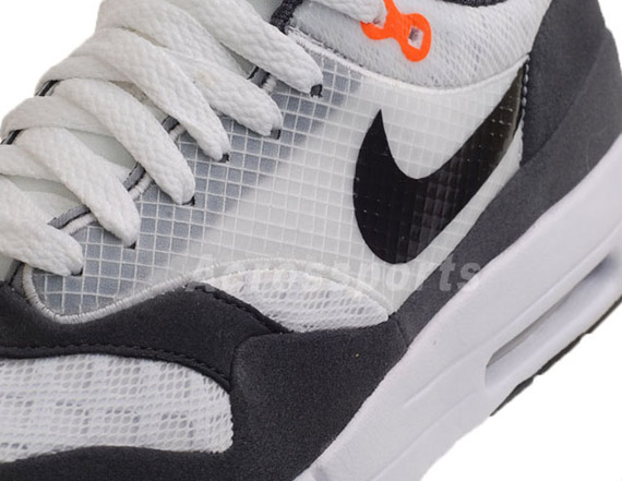 Nike Air Maxim 1 ND – White – Black – Total Orange | Available on eBay