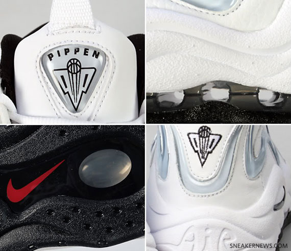 Nike Air Pippen 1 White Silver Black 1