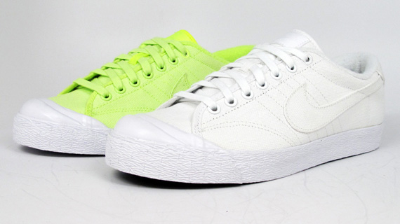 Nike All Court Low Canvas – Lime + White | Available Tomorrow
