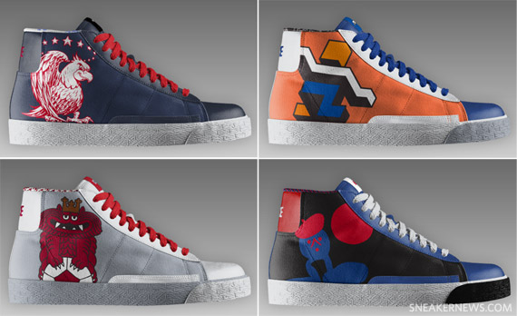 Nike Blazer High iD Limited Edition - World Cup 2010