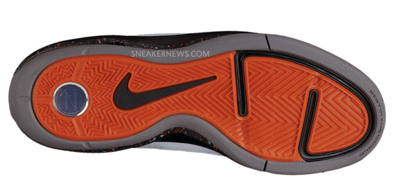 Nike Lebron Vii Low White Grey Orange 3