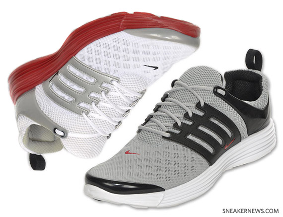 nike lunar presto rejuven8 grey black white red