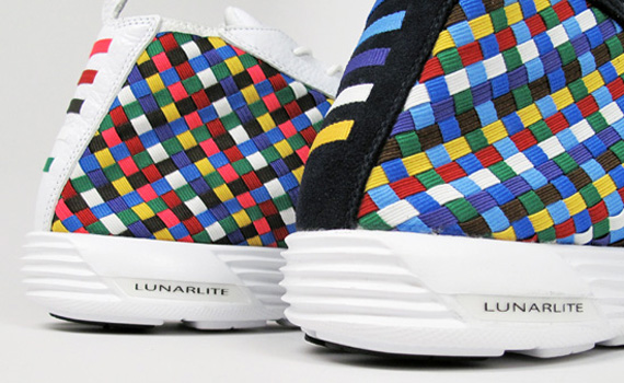 Nike Lunar Chukka Woven Multicolor - White + Black @ 21 Mercer SneakerNews.com