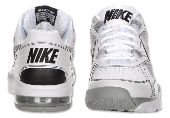 Nike Trainer Sc 2010 White Silver Black 4