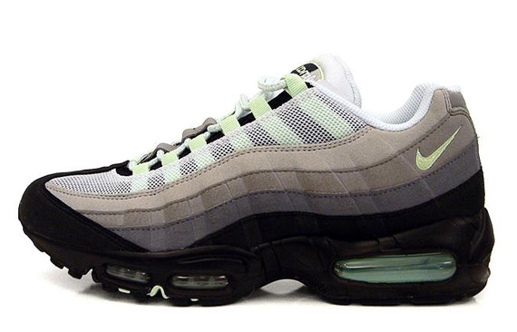 air max 95 lime green and grey