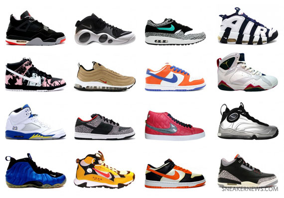 Ophef Jong wees stil Wale's 50 Favorite Sneakers - SneakerNews.com