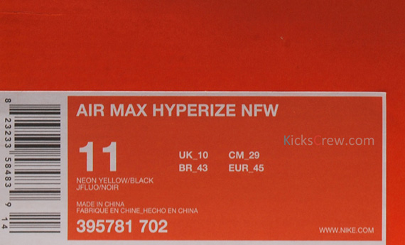 395781 702 8 Air Max Hyperize Nfw 702 Boxw