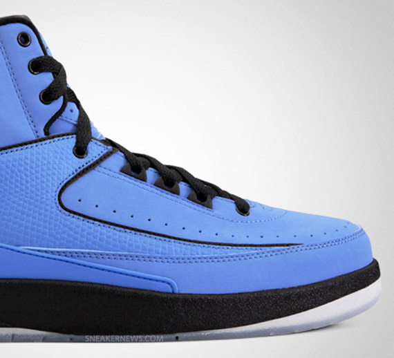 Air Jordan Ii Retro Qf University Blue Black