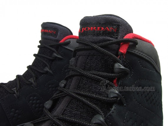 Air Jordan IX (9) Retro - Black - Dark Charcoal - True Red | New Images