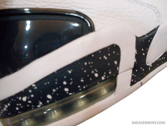 Air Jordan Ol' School IV - White - Midnight Navy - Metallic Silver