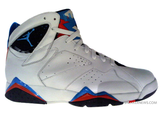 Toro beneficioso banda Air Jordan VII (7) Retro - White - Orion Blue - Black - Infrared -  SneakerNews.com