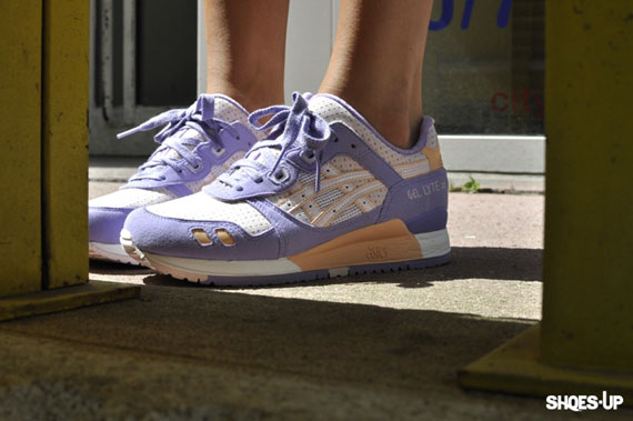 Asics Gel Lyte Iii Lavender White Yellow 01