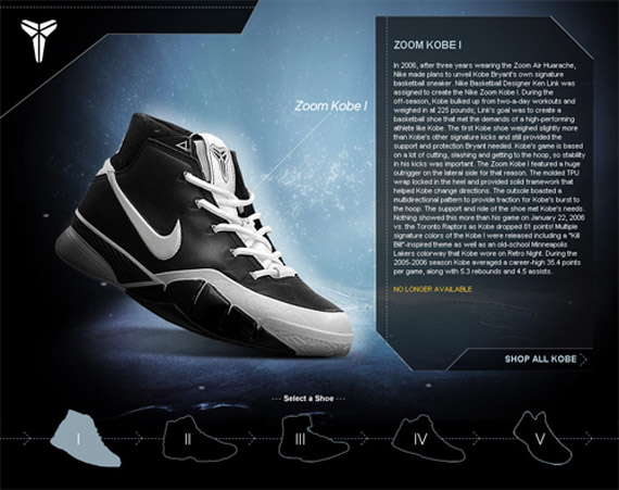 History of the Nike Kobe Line by Foot Locker 