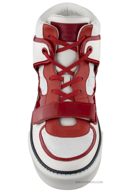 Louis Vuitton Tower Hightop Sneaker - Red - White - 0