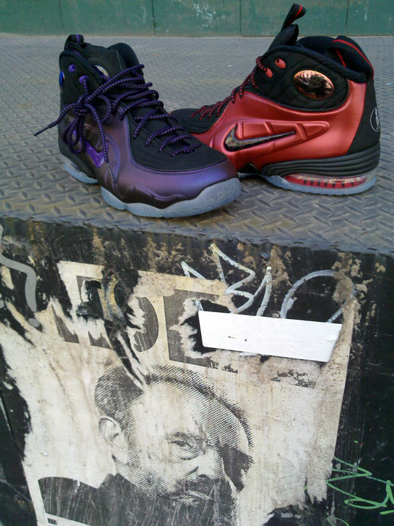 Nike Air 12 Cent Cranberry Eggplant Detailed Images 7