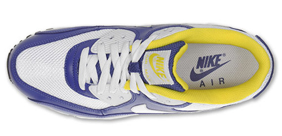 Nike Air Max 90 Purple White Yellow 3