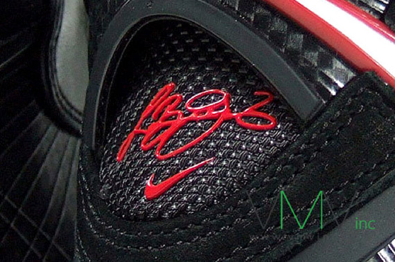 Nike Air Max Lebron Viii Black White Red 5