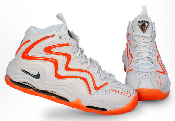 Nike Air Pippen White Total Orange 2