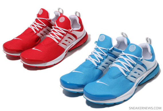 Nike Air Presto – Sport Red + Neptune Blue