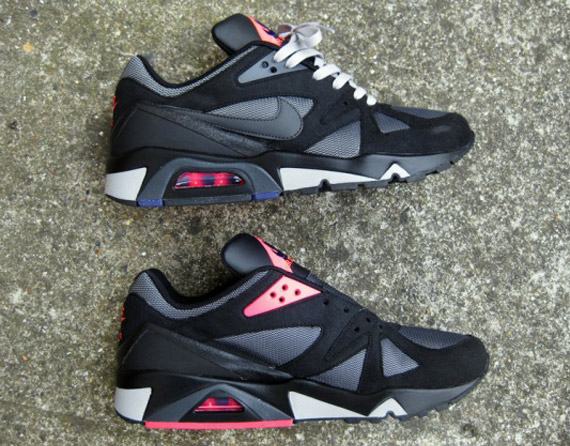 Nike Air Structure Triax ’91 – Black – Anthracite – Pink – Metallic Silver