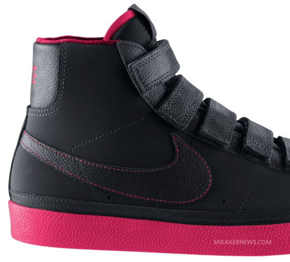 Nike Blazer AC High – Dark Grey – Solar Red | Available