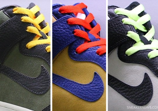 Nike Dunk High – 3 New Fall 2010 Colorways