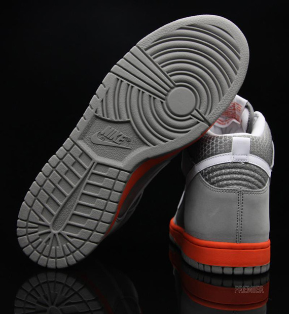 Nike Dunk High Grey Orange 01