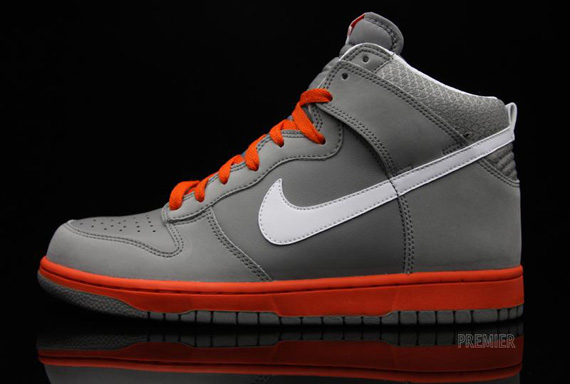 Nike Dunk High Grey Orange 03