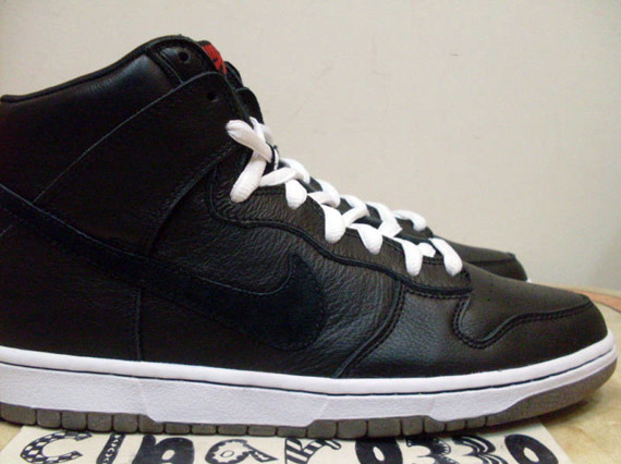 Nike SB Dunk High Premium - Black - White | Unreleased Sample ...