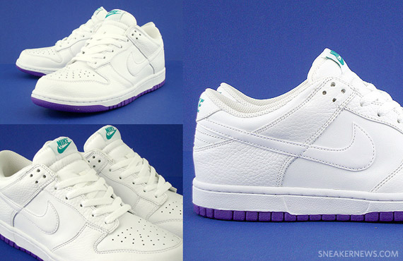 Nike Dunk Low White Purple Punch 1