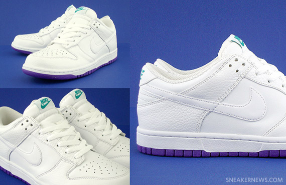 Nike Dunk Low – White – Purple Punch | Available