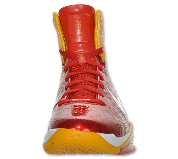 Nike Hyperdunk 2010 Red Yellow White Fl 05