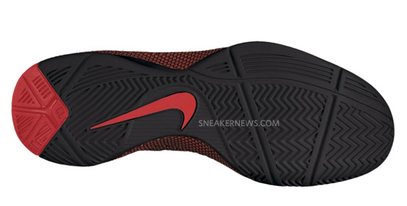 Nike Hyperfuse Red Black 2