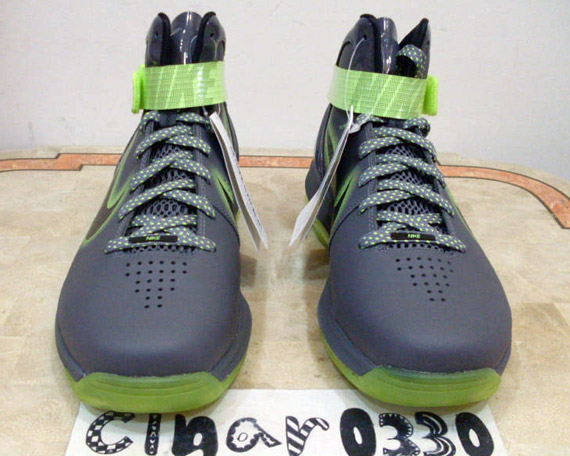 Nike Hypermax 2010 Dark Grey Black Volt 3