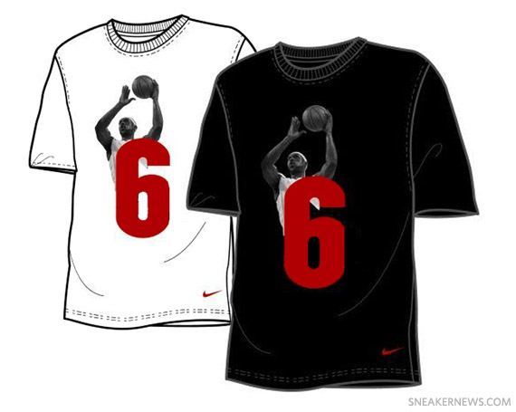 Nike Basketball – LeBron James ‘Number 6’ Tees