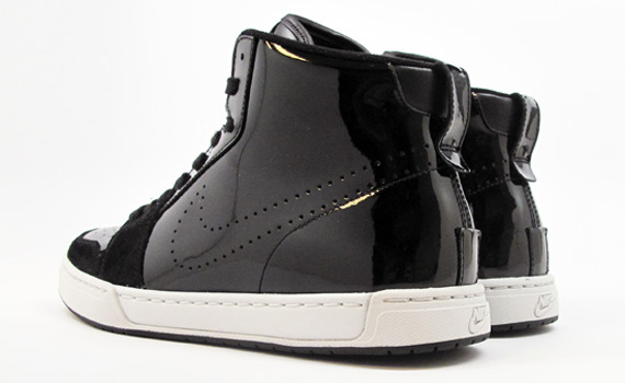 Nike Royal Mid Black Patent 03